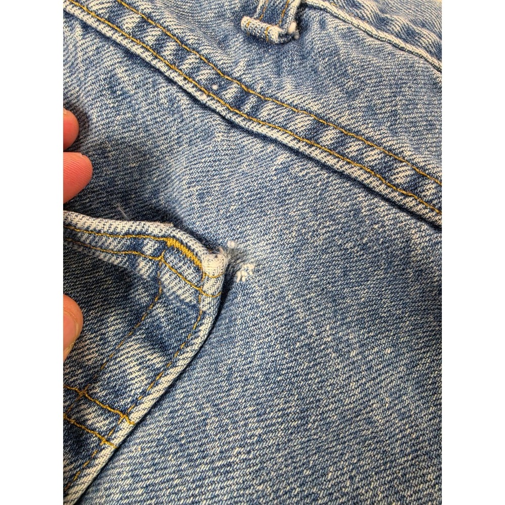 Carhartt B17 STW Relaxed Fit Tapered Leg Jeans Mens 50x32 Stonewash Blue Denim - Picture 4 of 7